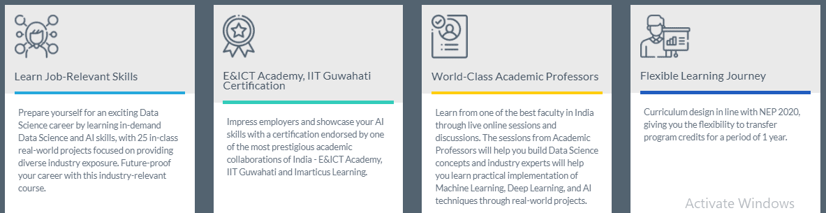 AI and machine learning courses in India