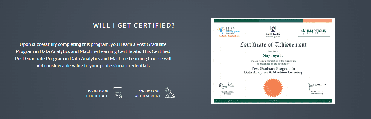 business analytics certification course